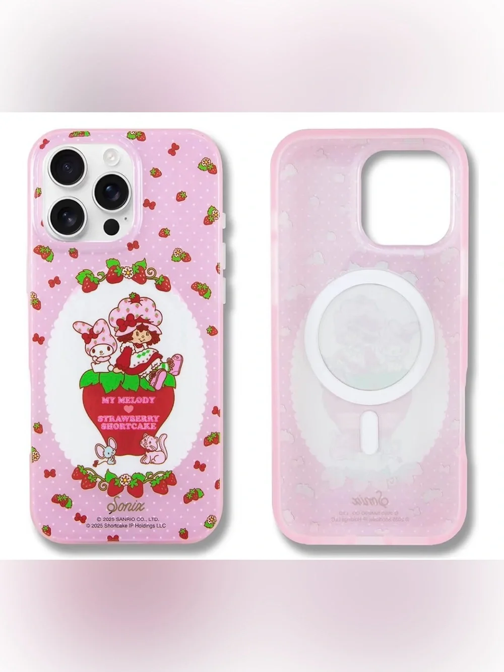 Sonix x Strawberry shortcake  Pink MagSafe Phone Case